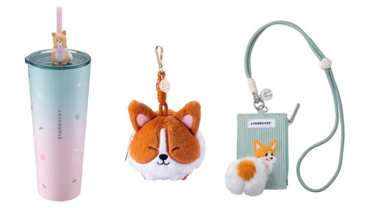 星巴克柯基櫻花系列