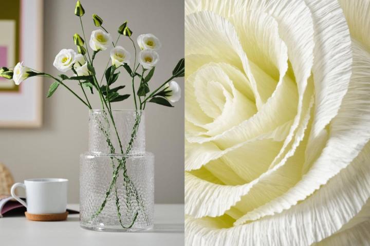 IKEA 紙花系列 捨不得凋謝的浪漫