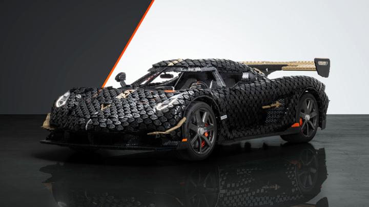 4104塊LEGO 打造超級跑車