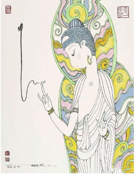 蔡志忠筆下的佛教人物